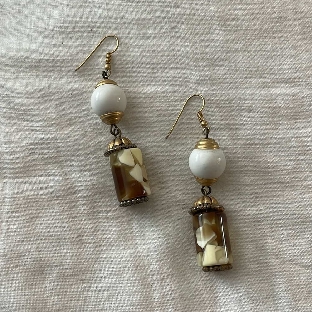 VINTAGE- 70’s Statement drop earrings